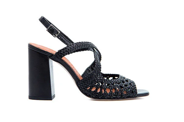 Naguisa Mala Sandals in Black 