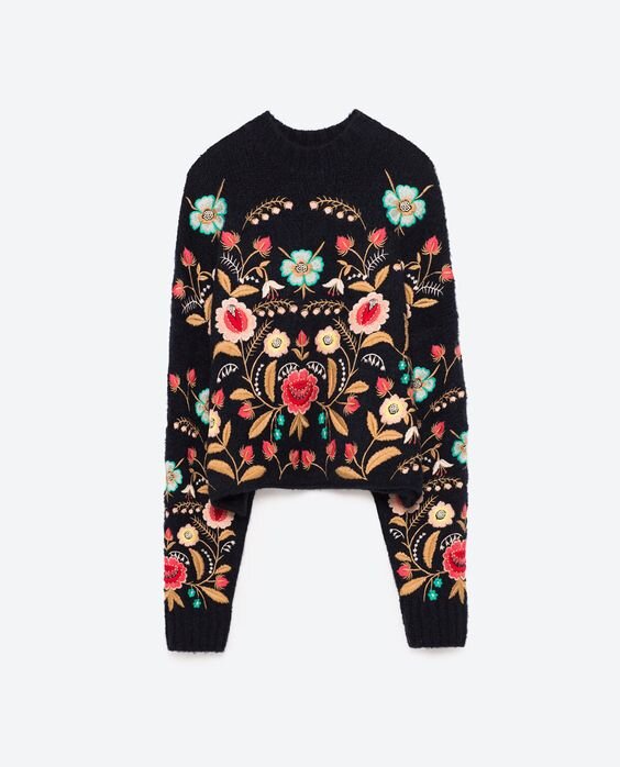 Zara Floral Embroidered Sweater.jpg