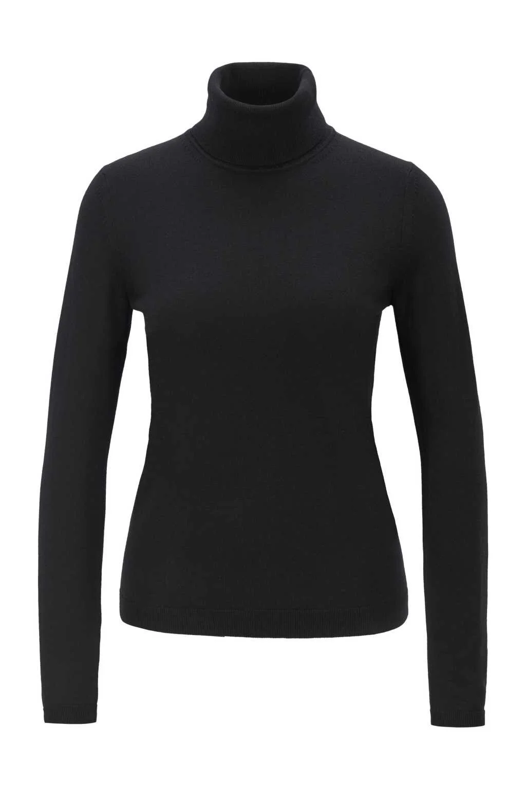 Hugo Boss Famaurie Roll-Neck Sweater in Black