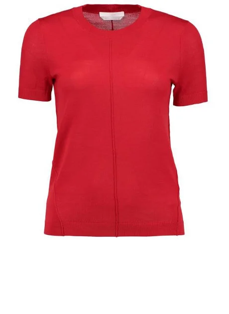 Hugo Boss Fuyuka Wool Sweater in Red