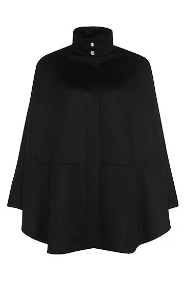 Hugo Boss Capina Cape in Black