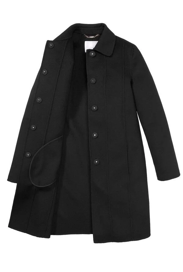 Hugo Boss Cegina Coat in Black