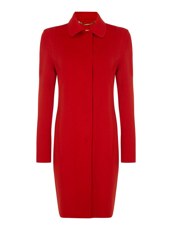 Hugo Boss Cegina Coat in Red