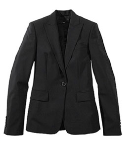 Hugo Boss Juicy Wool Blend Blazer in Black