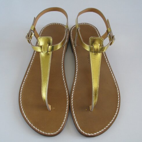 Rondini Salomé Sandals in Gold.jpg