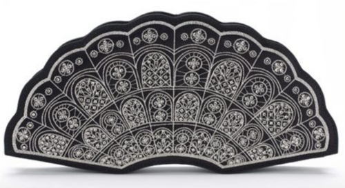 Lulu Guinness Sophie Fan Clutch