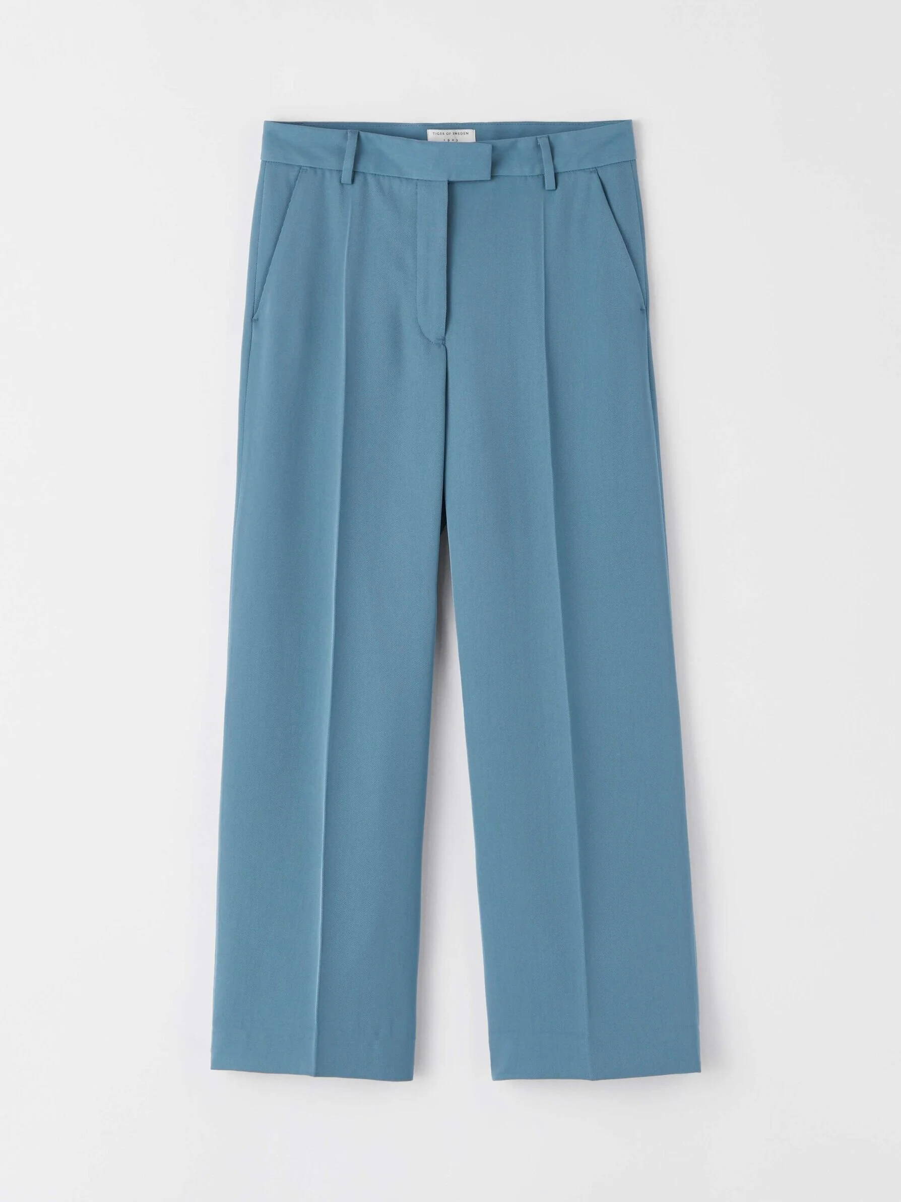 Tiger of Sweden Rosario Trousers in Mist Blue