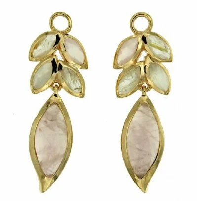 Coolook Hera Earrings in Pink Quartz