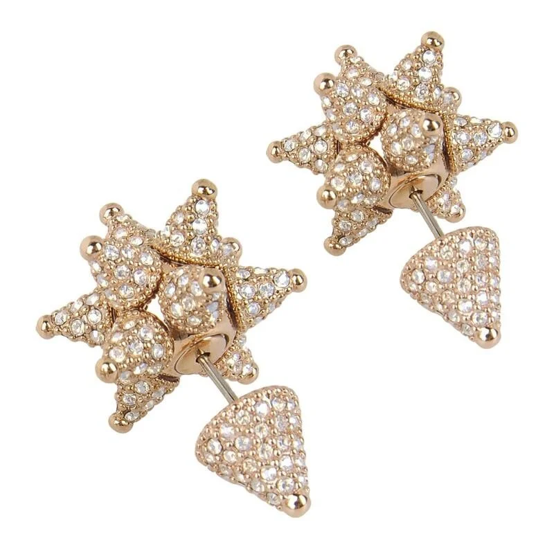 Atelier Swarovski Kalix Double Stud Pierced Earrings