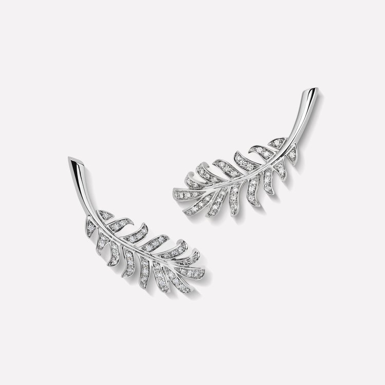Plume de CHANEL earrings - J4139