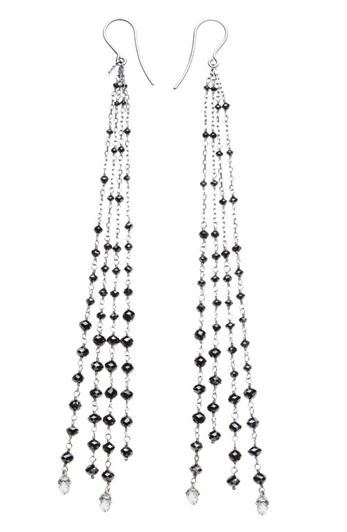 TOUS Beaded Waterfall Earrings