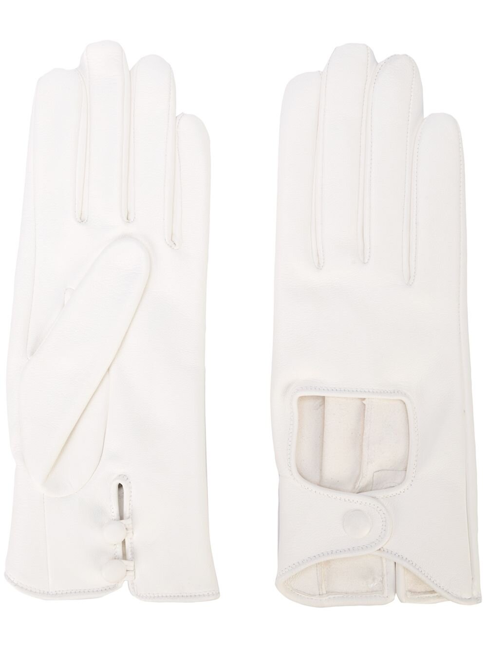 Nina Ricci Lambskin Gloves in Ivory.jpg