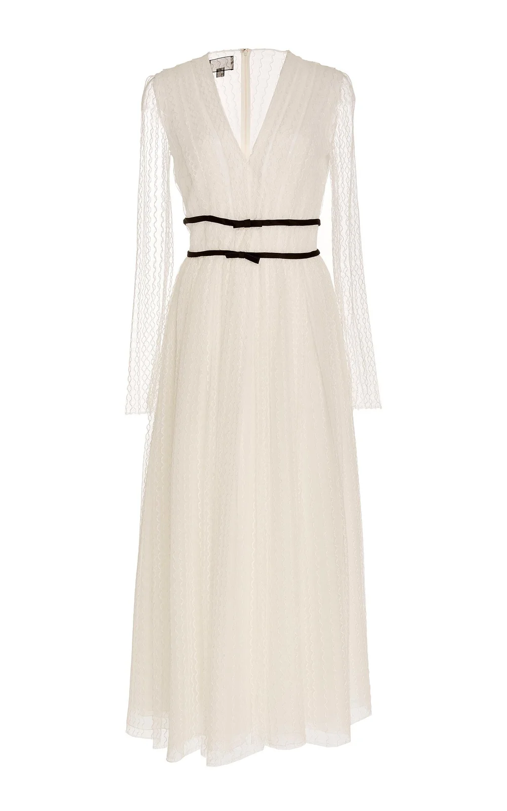 giambattista valli midi dress Giambattista Valli, Ivory Midi Dress in Macram Wedding Dress Save 35%