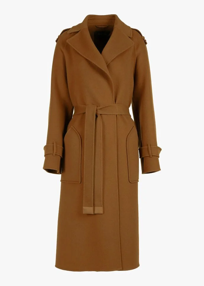 Loro Piana Kaelan Coat in Burned Camel