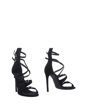 Giambattistia Valli Multi-Strap Heels in Black — UFO No More