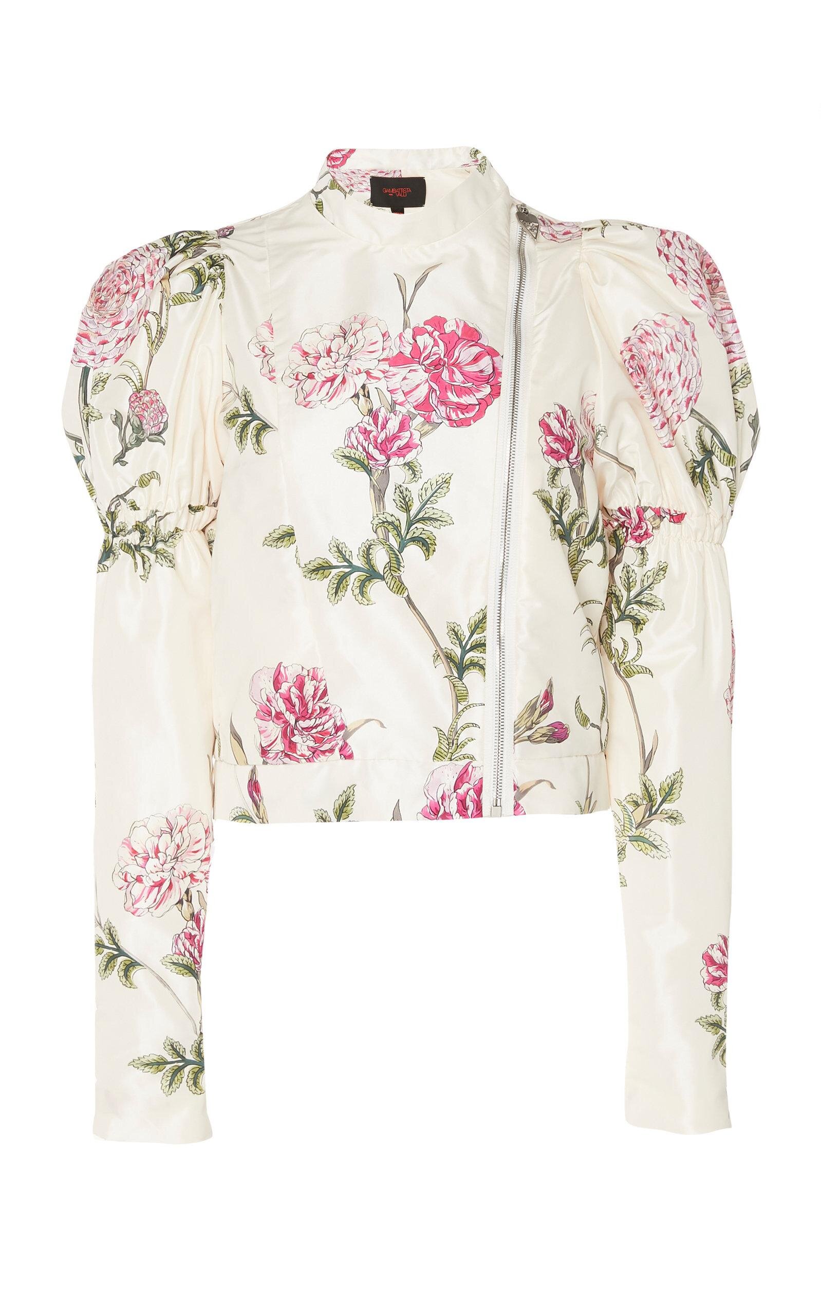 Giambattista Valli Cropped Floral Jacket.jpg