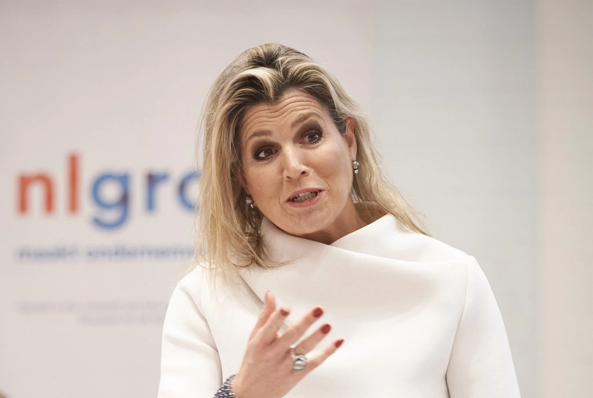 Queen Maxima attends NLGroeit event for entrepreneurs in Gouda