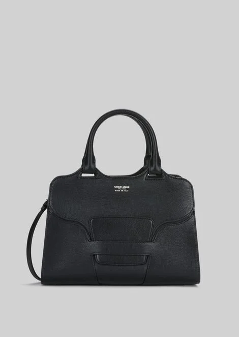 Giorgio Armani Le Sac 11 Bag in Camel Croc Embossed — UFO No More