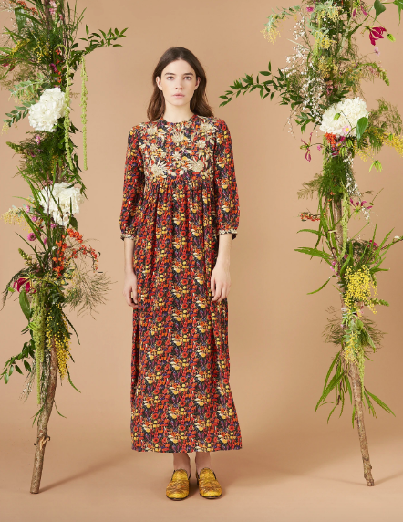touba fashion dresses TUAREG DRESS | Silk Abaya | Abaya for Women main image 0