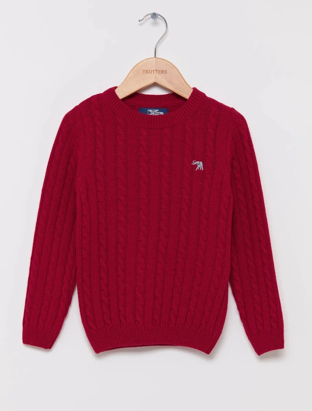 Thomas Brown Jamie Jumper in Burgundy