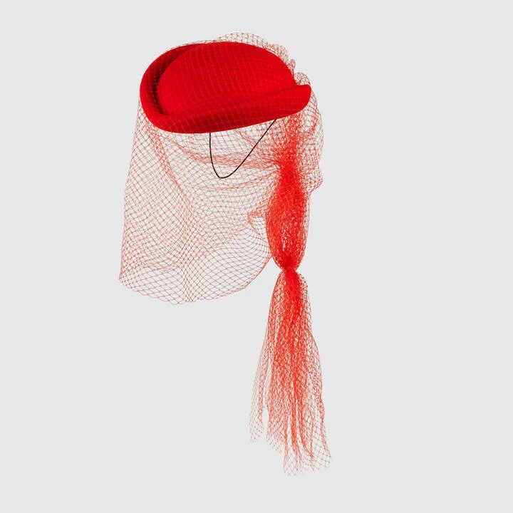 Gucci Agnes Hat with Veil