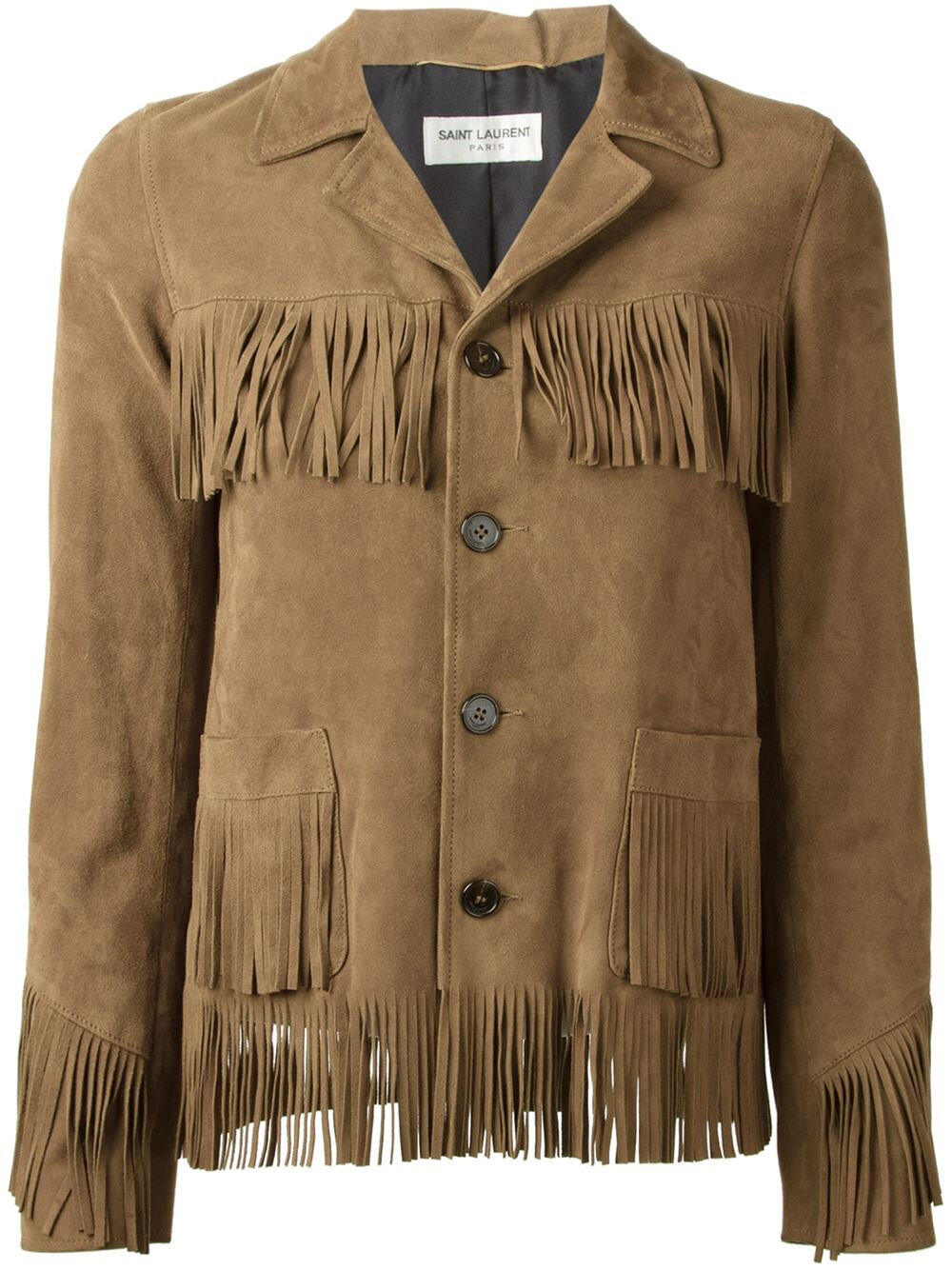 Saint Laurent Curtis Fringe Jacket in Brown Suede.jpg