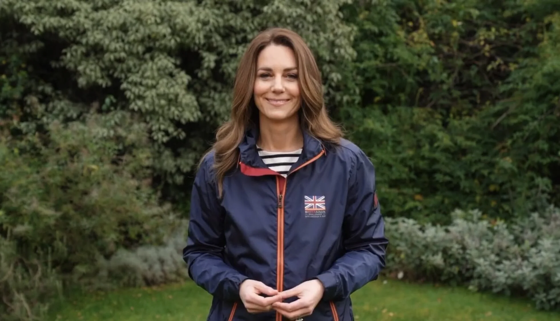 The Duchess of Cambridge sends video message to Ineos Team UK for their America's Cup challenge