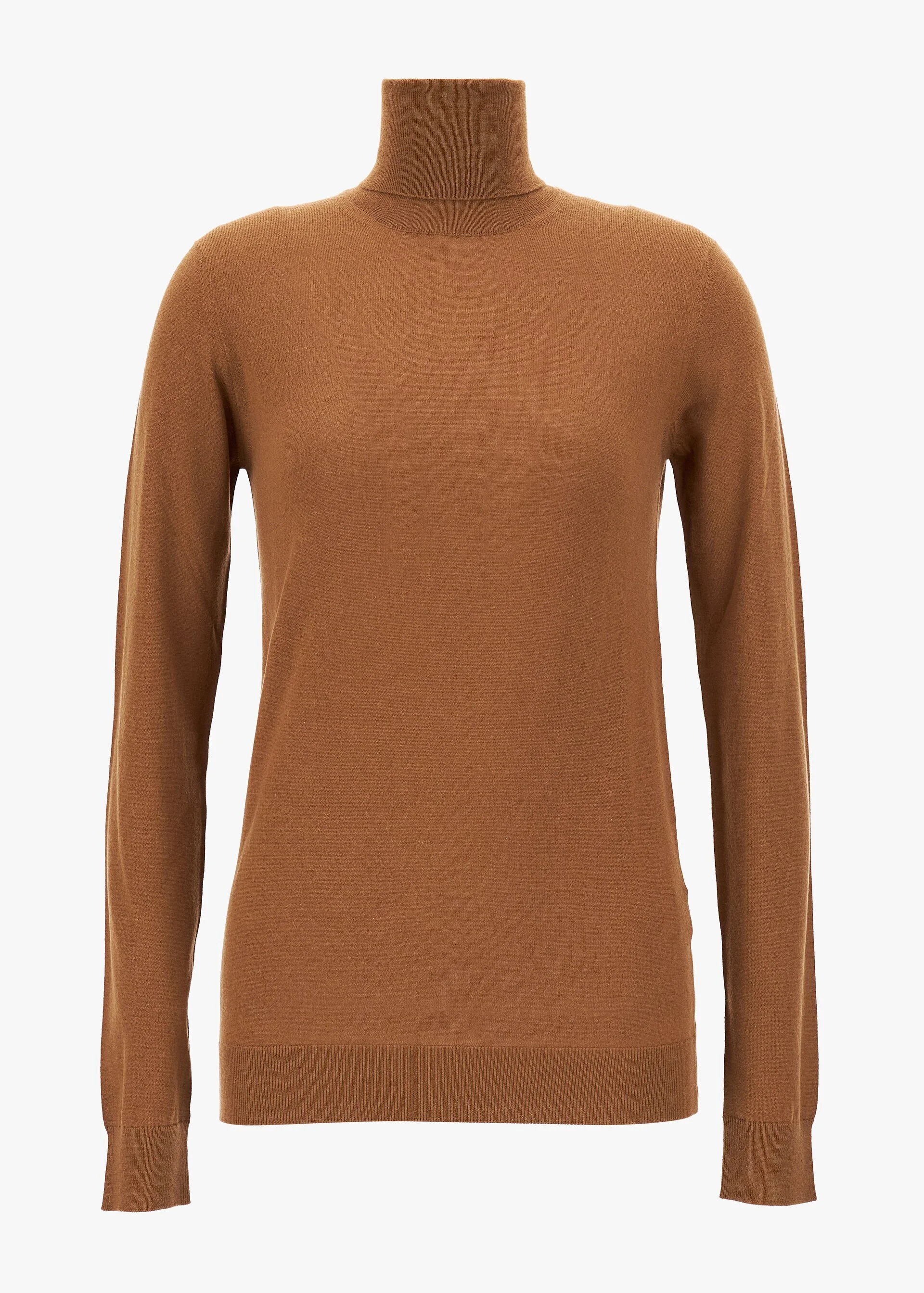 Loro Piana Vicuña Turtleneck in Dark Vicuna