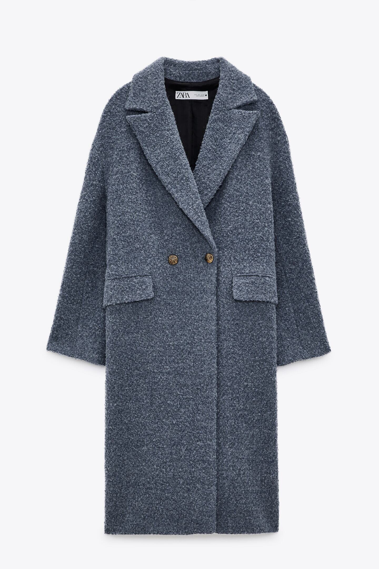Zara Textured Coat in Faded Blue.jpg