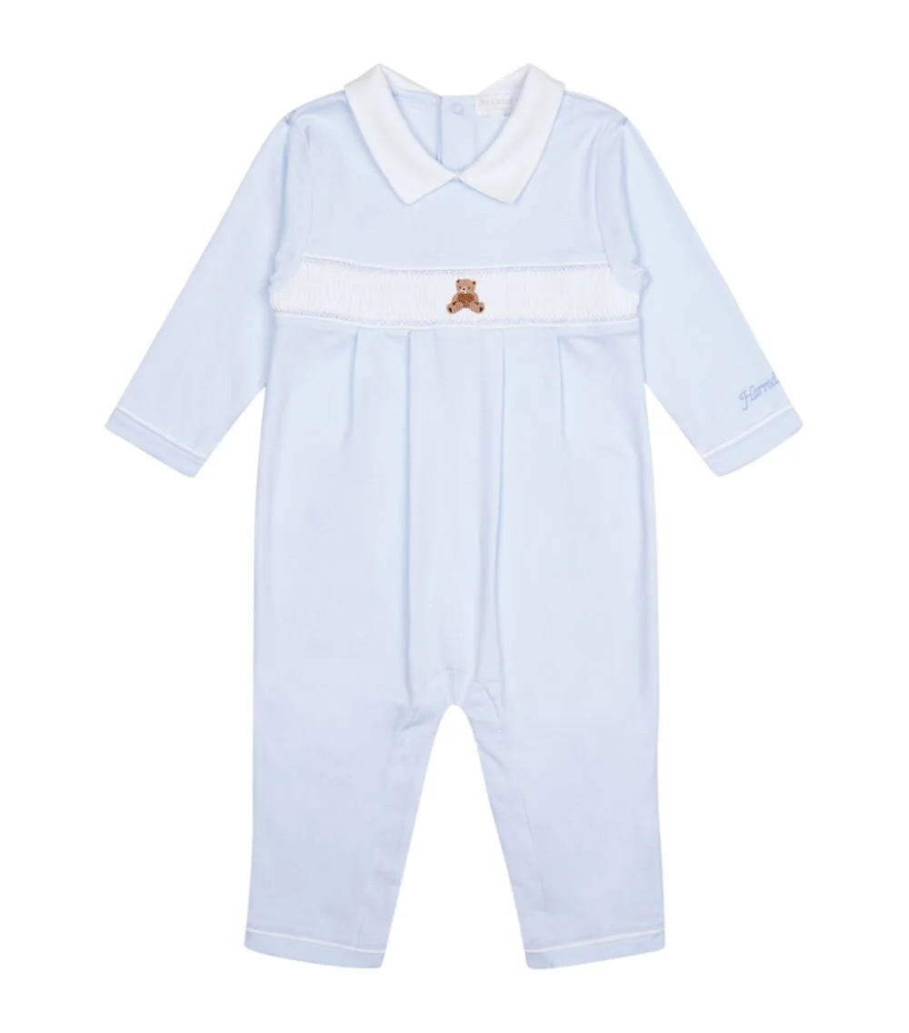 Harrods My First Bear Playsuit in Blue