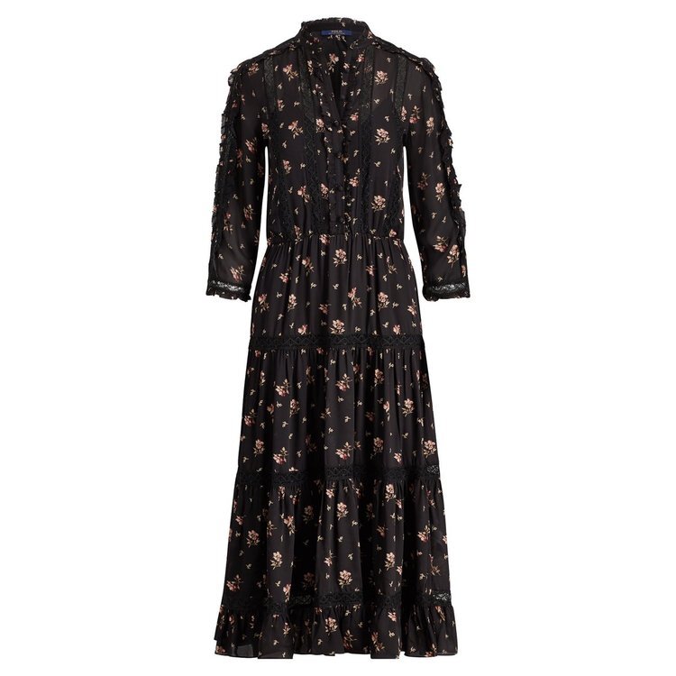 Ralph Lauren Floral Georgette Dress — UFO No More