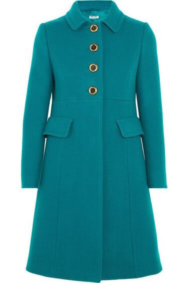 Miu Miu Wool-Felt Coat in Jade.jpg