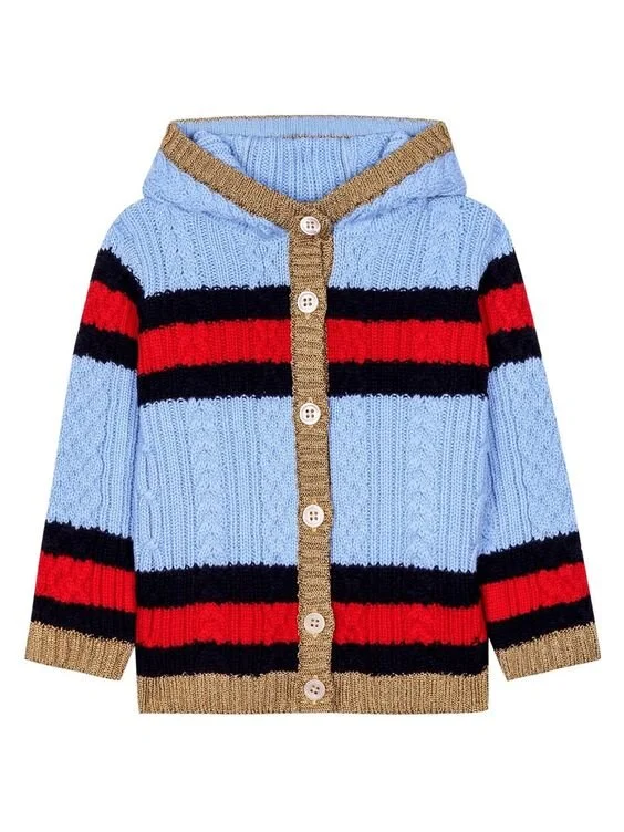 Gucci Striped Cardigan