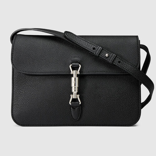 Gucci Jackie Soft Leather Flap Shoulder Bag – NAWO