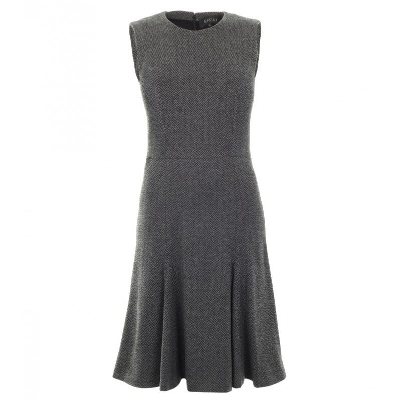 Gucci Herringbone Wool Cashmere Dress.jpg