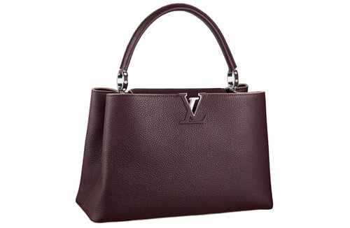 NEW Louis Vuitton Capucines BB Red Leather Shoulder bag/Satchel