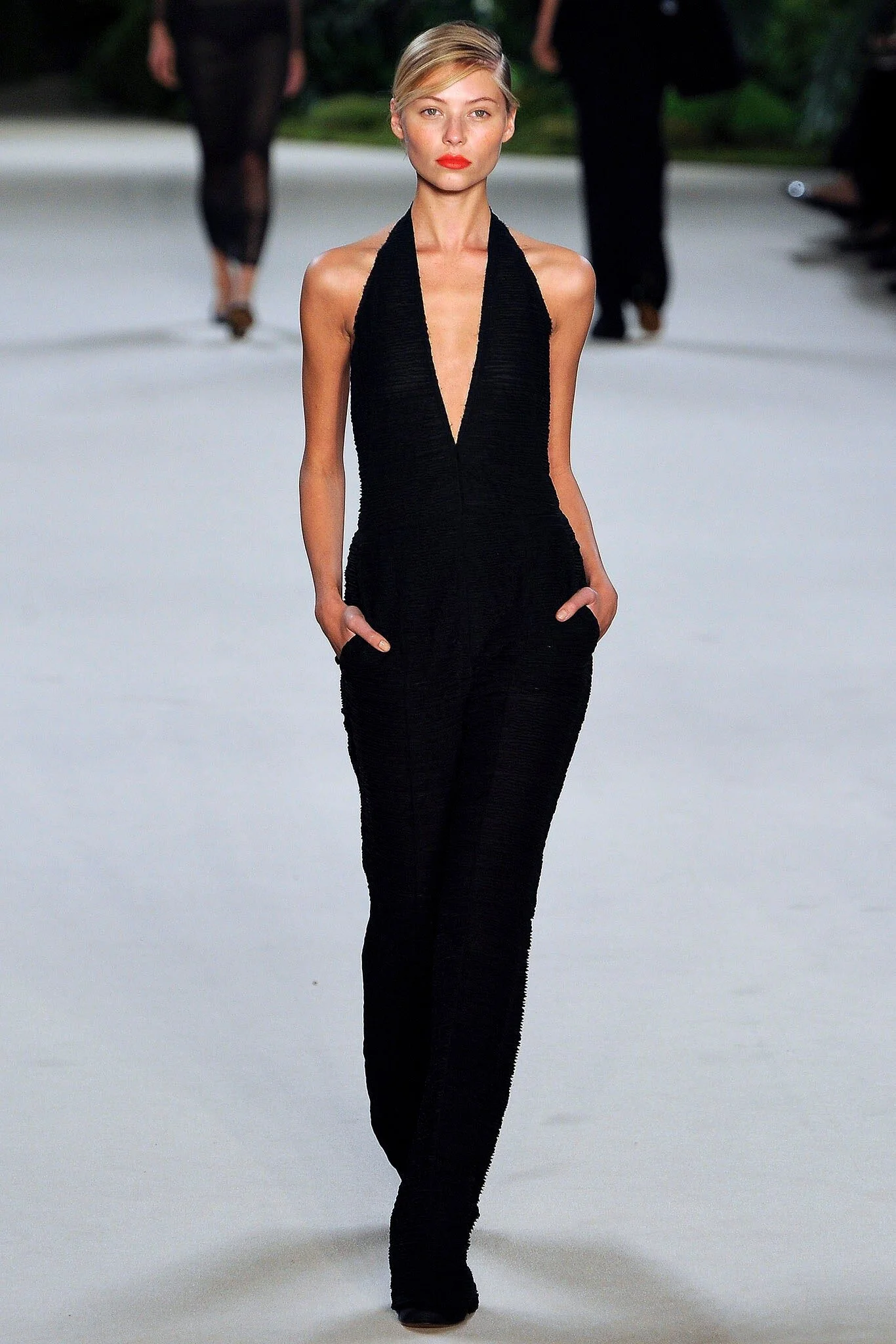 Akris Water Wave Jumpsuit in Black