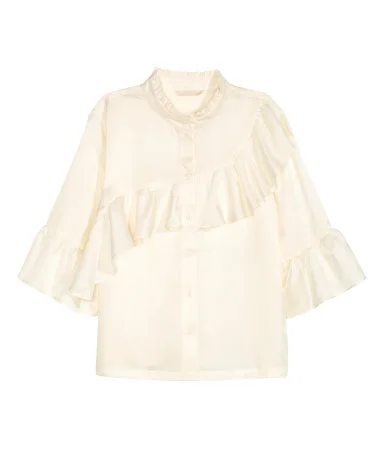 H&M Frilled Blouse
