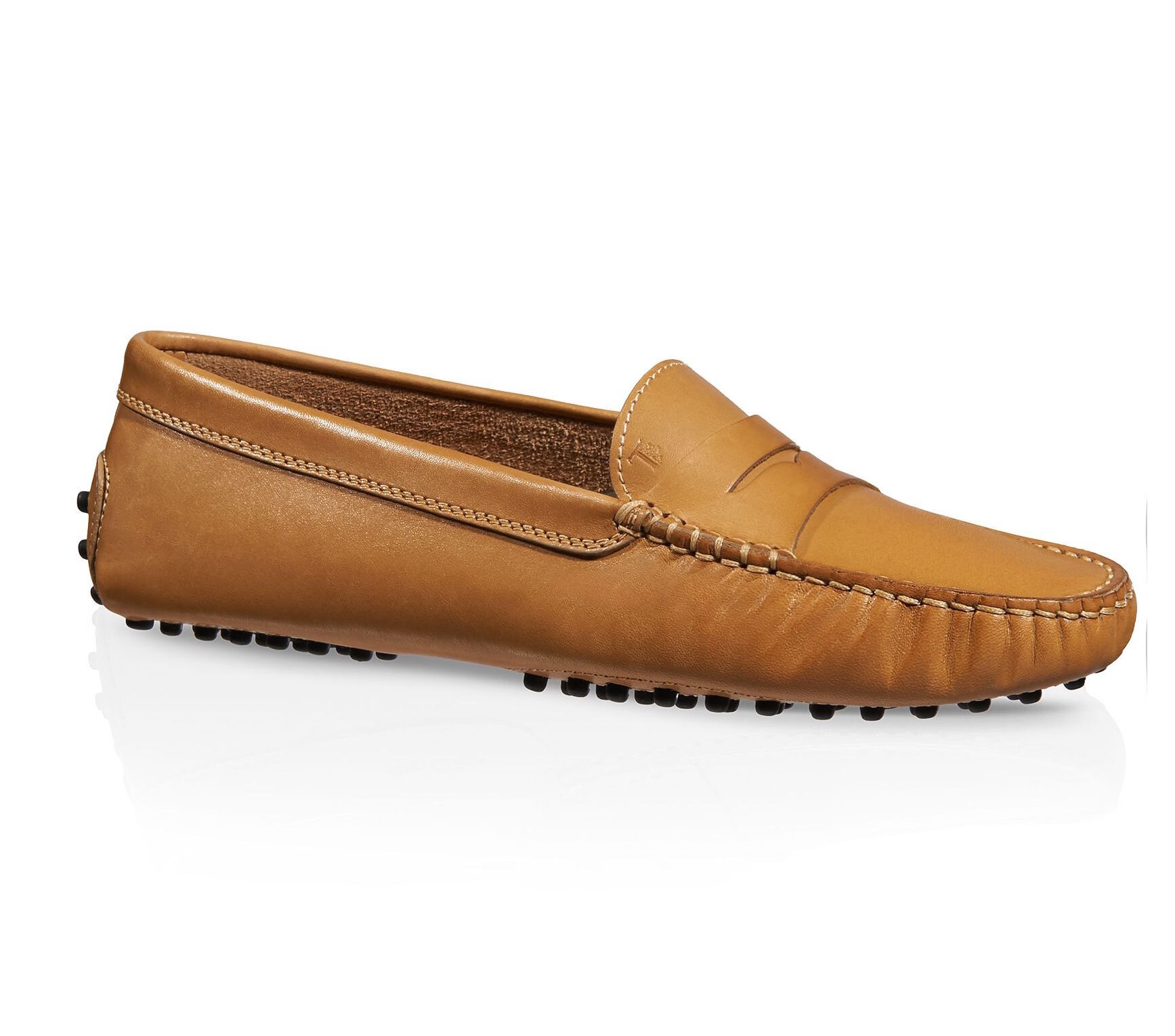 Tod's Gommino Driving Shoes in Tan Leather.jpg