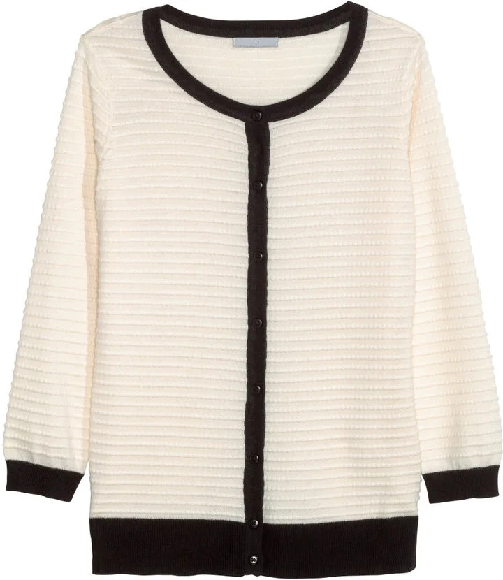 H&M Cotton Blend Cardigan