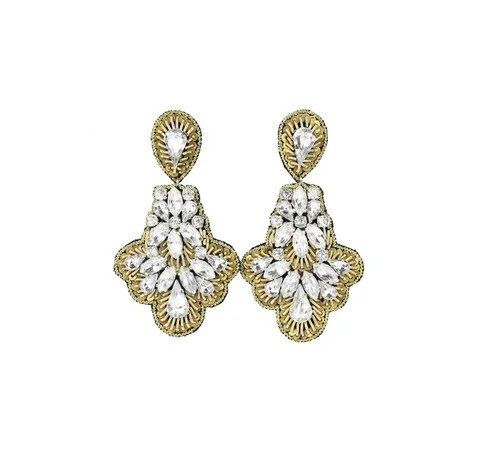 Pipol's Bazaar Boho Golden Earrings
