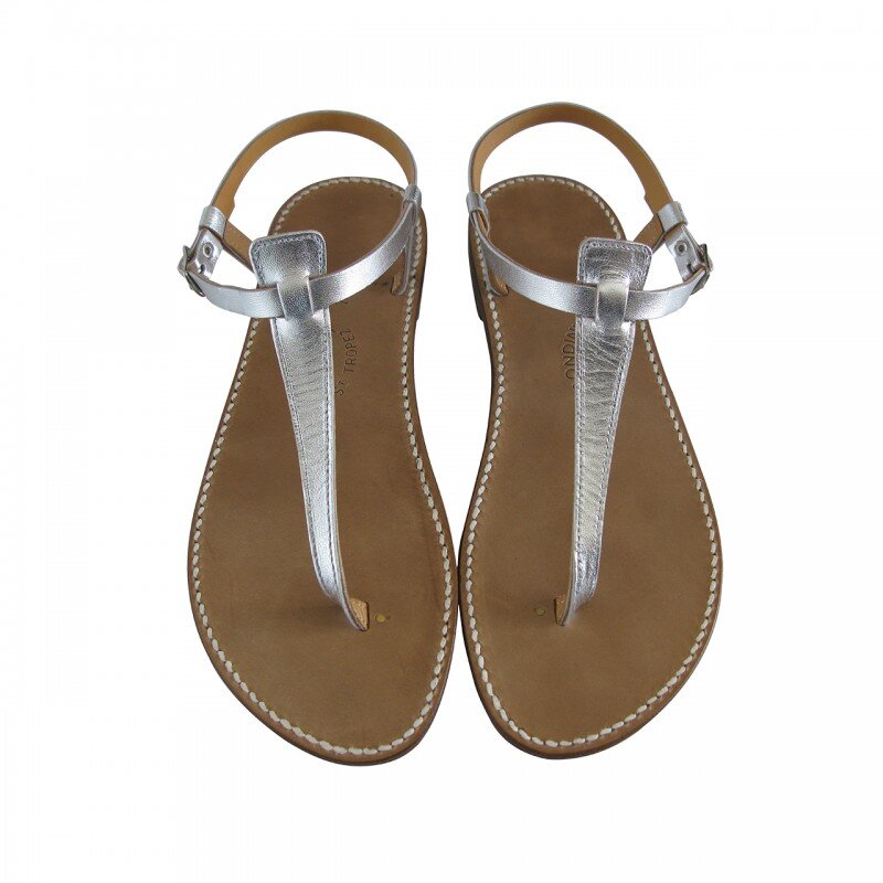 Rondini Salomé Sandals in Silver.jpg