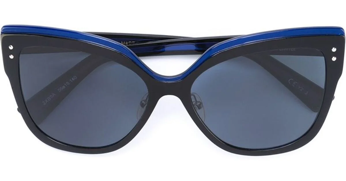 Christian Dior Exquise Sunglasses in Black & Blue