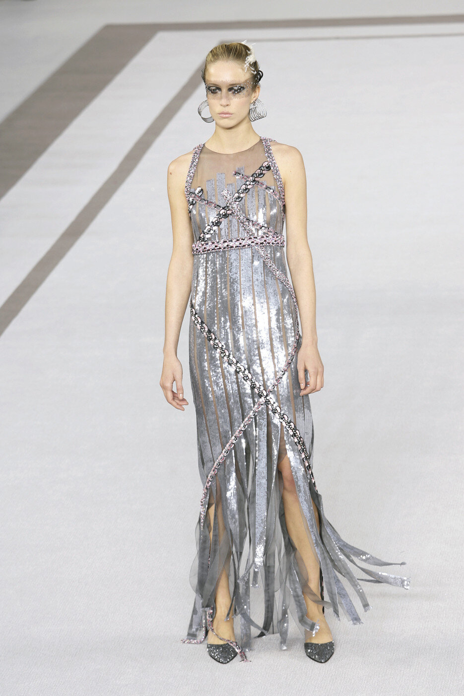 Chanel HC Sequin-Embellished Fringe Gown — UFO No More
