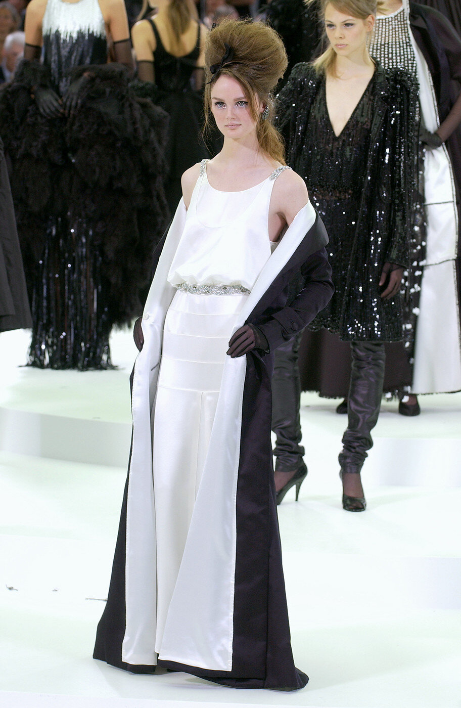 Chanel HC Silk Gown with Embellishments