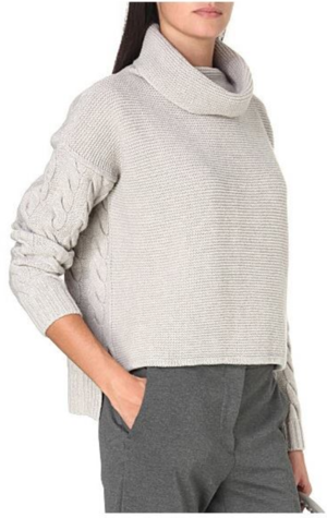 Max Mara Mogano Turtleneck Wool and Cashmere-blend Jumper