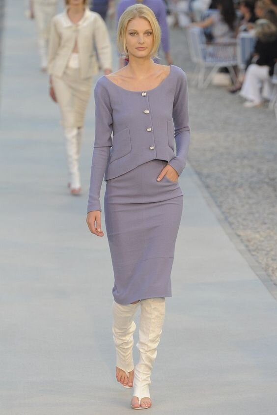 Chanel Midi Wool Skirt — UFO No More