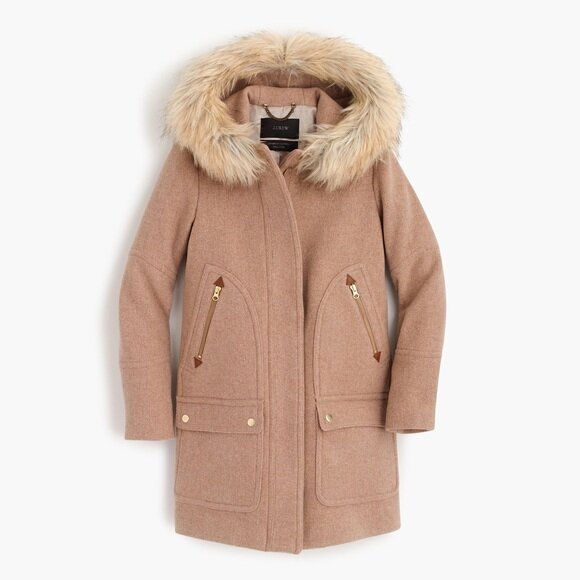 J.Crew Chateau Parka in Italian Stadium-Cloth Wool — UFO No More