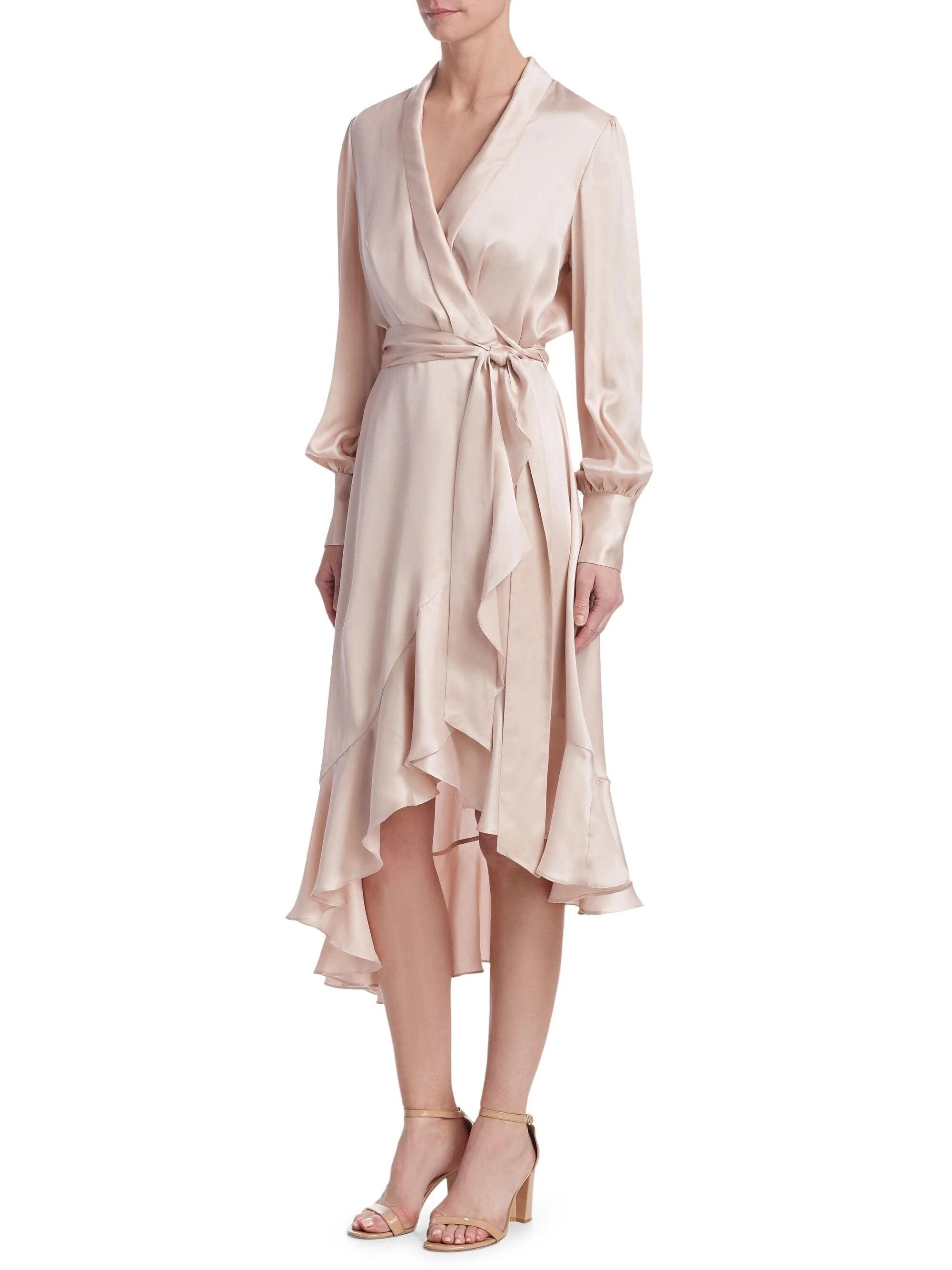 Zimmermann Espionage Midi Dress in Pink