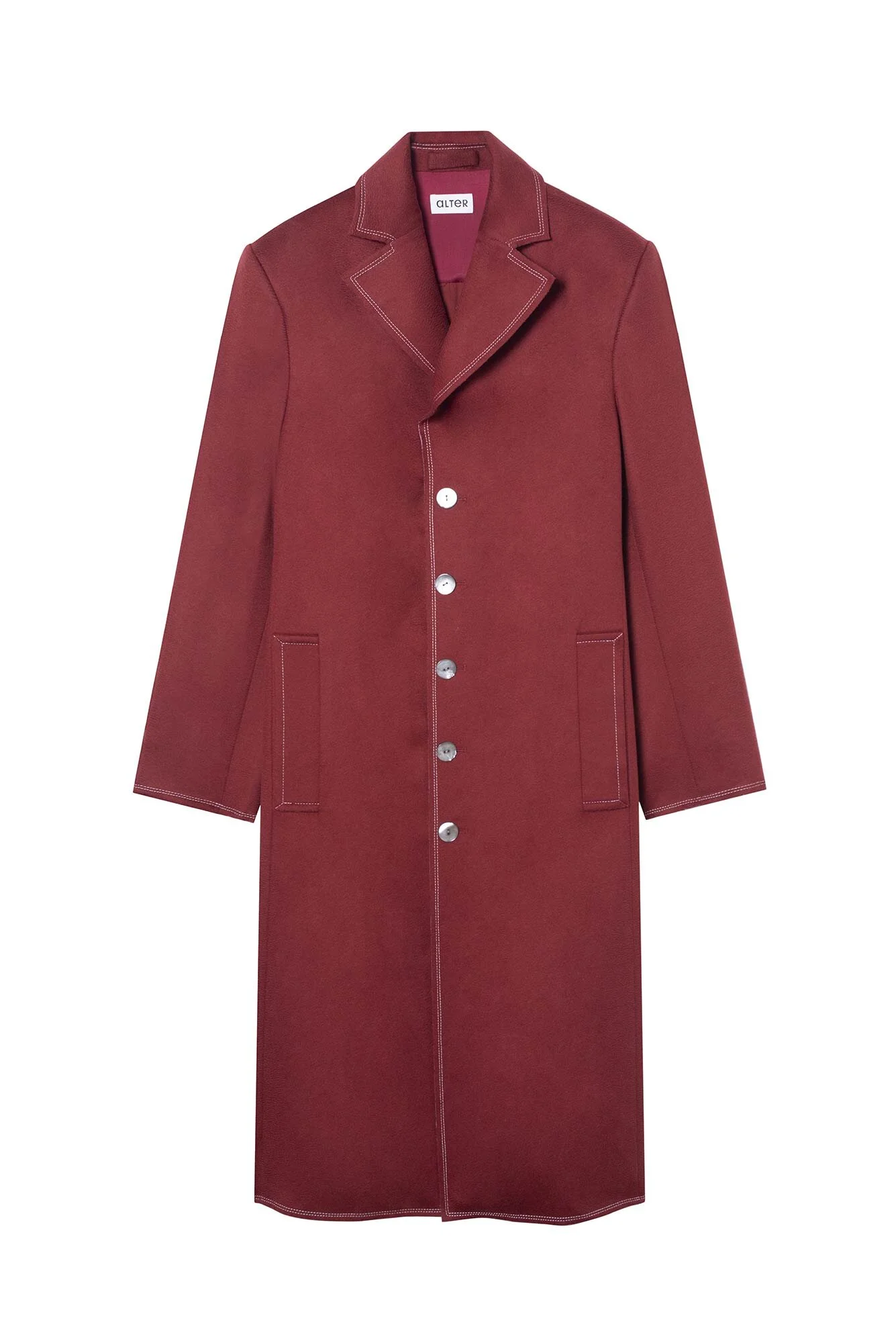 Alter Designs Wool Coat in Red